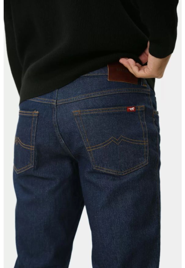 Mustang - MUSTANG TRAMPER STRAIGHT MĘSKIE SPODNIE JEANSOWE JEANSY DŻINSY DENIM BLUE 1015514 5000 940