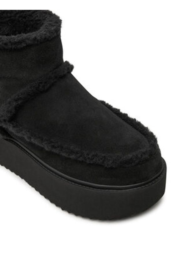 Inuikii Śniegowce Classic Low 75204-150 Czarny. Kolor: czarny. Materiał: zamsz, skóra