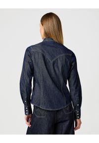 Wrangler - DAMSKA KOSZULA JEANSOWA WRANGLER EXAG YOKE SHIRT SADDLE 112362846. Materiał: jeans #2