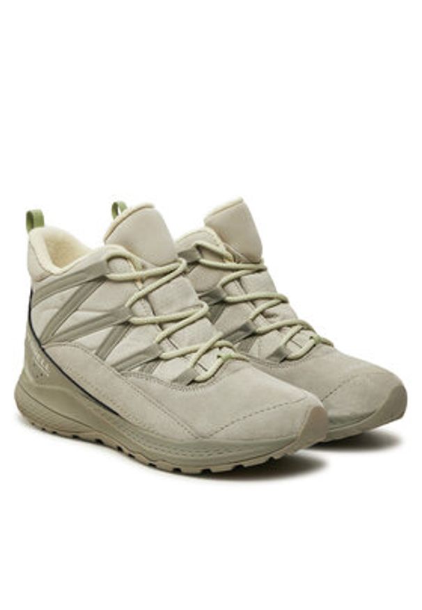 Merrell Trekkingi Bravada Edge 2 Thermo Demi Wp J038200 Szary. Kolor: szary. Materiał: zamsz, skóra