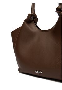 DKNY Torebka R42BAE49 Brązowy. Kolor: brązowy. Materiał: skórzane #4