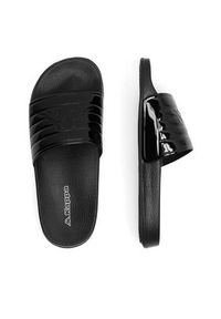 Kappa Klapki SS24-W1 Czarny. Kolor: czarny. Materiał: materiał #8