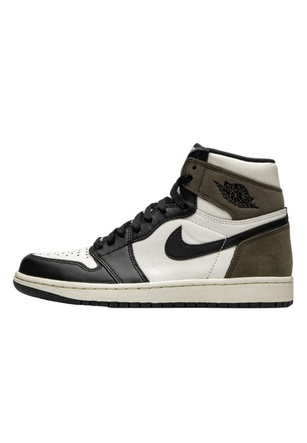 Buty do chodzenia dla dorosłych Air Jordan 1 Retro High Dark Mocha. Kolor: beżowy. Sport: turystyka piesza