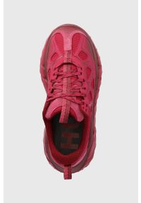 Hugo - HUGO sneakersy Xeno kolor różowy 50504472. Nosek buta: okrągły. Zapięcie: sznurówki. Kolor: różowy. Materiał: guma. Obcas: na platformie #3