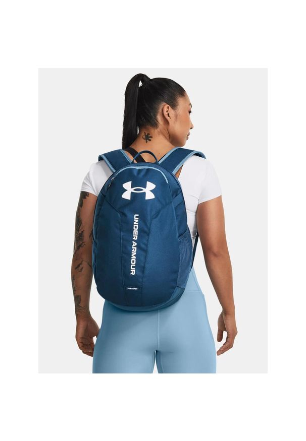 Under Armour - Plecak miejski UNDER ARMOUR Hustle Lite Backpack 26L. Kolor: niebieski