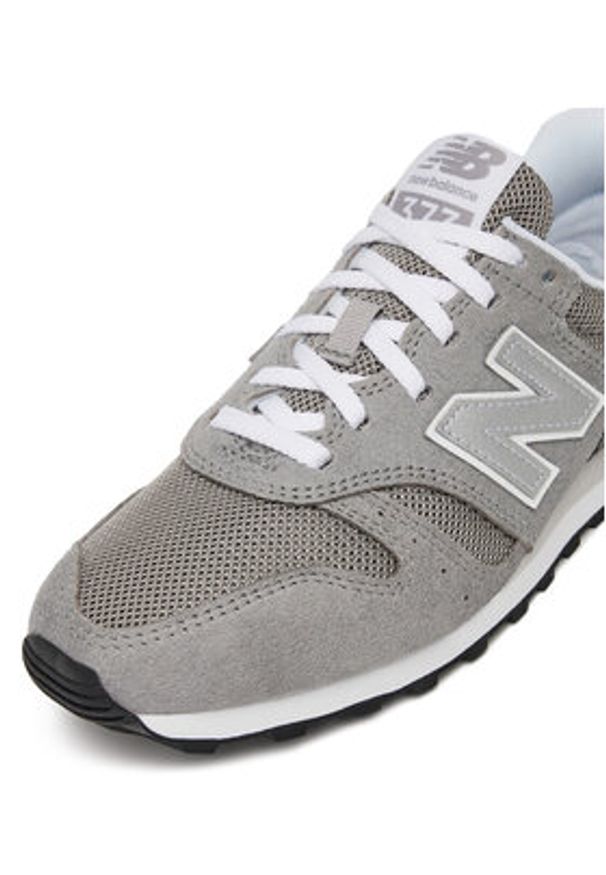 New Balance Sneakersy ML373KG2 Szary. Kolor: szary. Materiał: zamsz, skóra. Model: New Balance 373