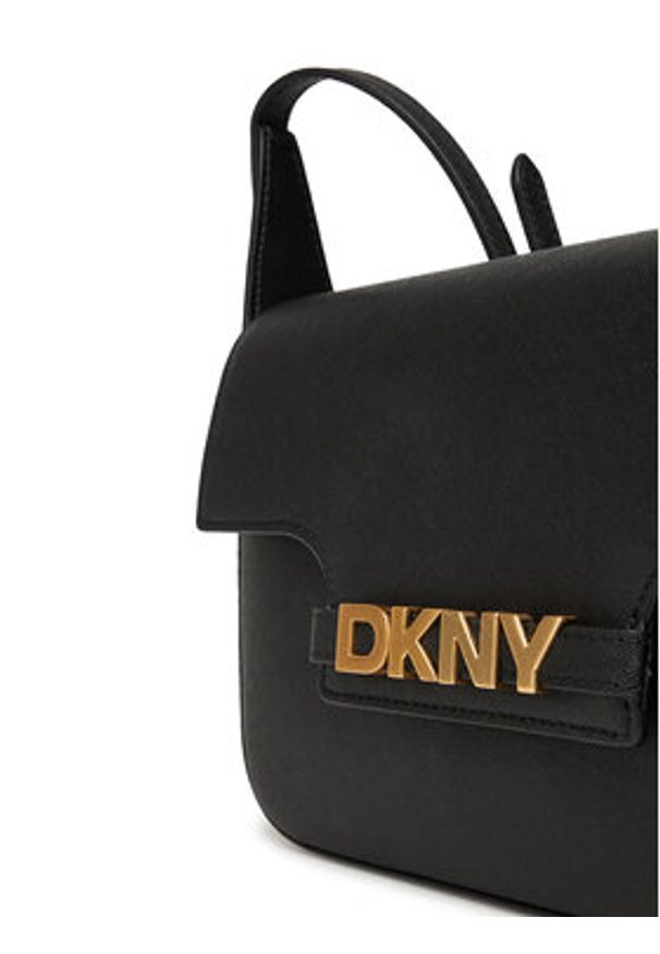 DKNY Torebka Avril Crossbody R52EKJ30 Czarny. Kolor: czarny. Materiał: skórzane