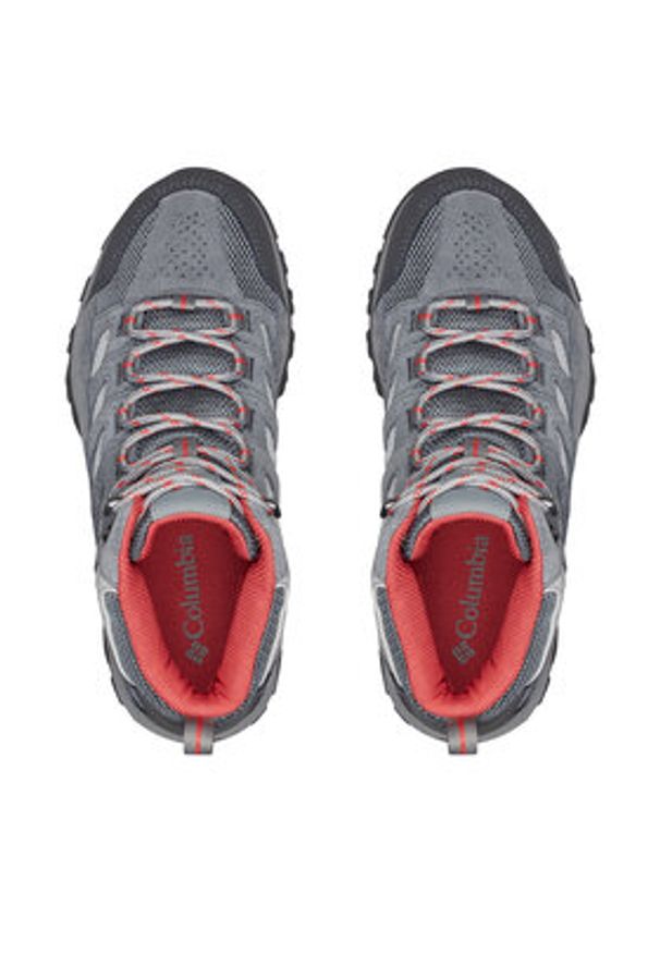 columbia - Columbia Trekkingi Crestwood Mid Waterproof 2099861 Szary. Kolor: szary. Materiał: materiał
