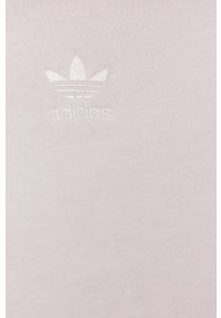 adidas Originals T-shirt H56453 damski kolor różowy. Kolor: fioletowy. Materiał: dzianina. Wzór: gładki #3