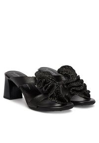 Hispanitas Klapki HV264817 C004 Czarny. Kolor: czarny. Materiał: skóra #3