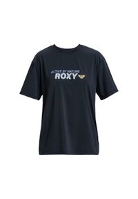 Roxy - Koszulka z krótkim rękawem dla Kobiety BOUNDLESS SPIRIT. Kolor: szary. Materiał: elastan, poliester, materiał. Długość rękawa: krótki rękaw. Długość: krótkie