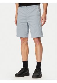 BOSS Szorty materiałowe 50536723 Niebieski jasny Slim Fit. Kolor: niebieski. Materiał: bawełna #1