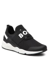 BOSS - Boss Sneakersy J29295 S Czarny. Kolor: czarny. Materiał: materiał #4