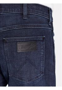 Wrangler Jeansy Larston 112345378 Granatowy Slim Fit. Kolor: niebieski