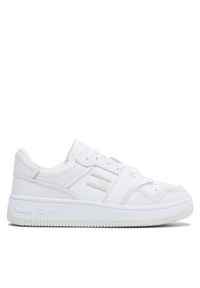 Tommy Jeans Sneakersy Basket Cupsole EM0EM01194 Biały. Kolor: biały. Materiał: skóra #1