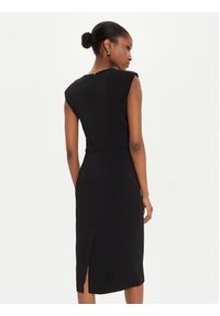 Pinko - PINKO Sukienka koktajlowa 104216 A213 Czarny Slim Fit. Kolor: czarny. Materiał: syntetyk. Styl: wizytowy #5