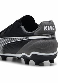 Puma - Buty piłkarskie dziecięce PUMA King Match FG/AG Jr. Kolor: biały, wielokolorowy, czarny, szary. Sport: piłka nożna