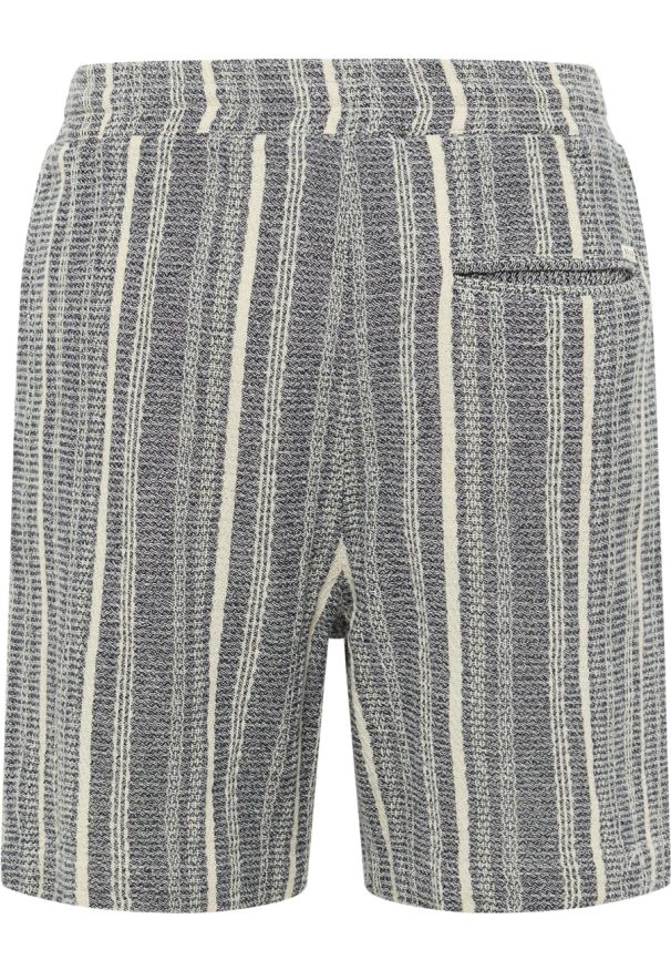 Męskie szorty Mustang Style Lockport Shorts Blue Dobby Stripe 1016479 12740