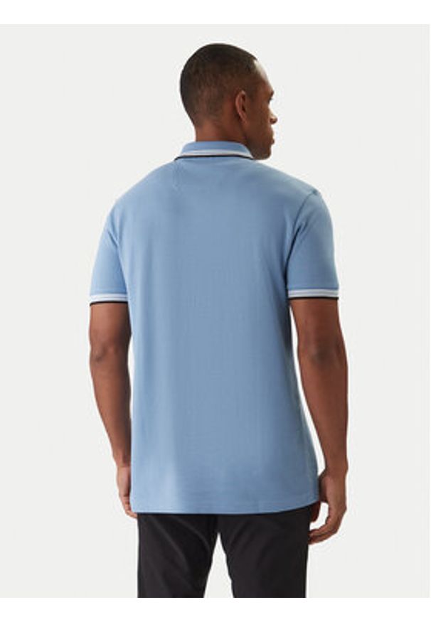 BOSS Polo Paddy 50469055 Niebieski Regular Fit. Typ kołnierza: polo. Kolor: niebieski. Materiał: bawełna