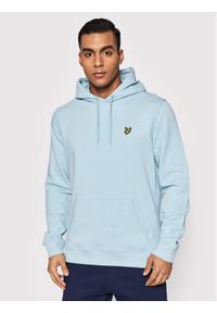 Lyle & Scott Bluza ML416VOG Błękitny Regular Fit. Kolor: niebieski. Materiał: bawełna