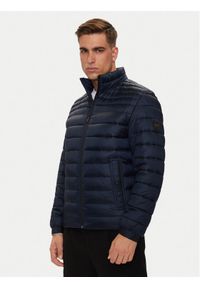 BOSS Kurtka przejściowa Oden1 50505262 Granatowy Slim Fit. Kolor: niebieski. Materiał: syntetyk