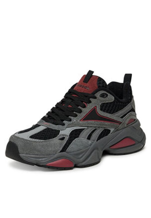 Reebok Sneakersy CHARGE AR30246MNRB Szary. Kolor: szary. Materiał: skóra, zamsz