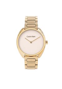Zegarek Calvin Klein. Kolor: złoty