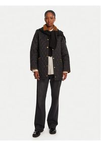 Barbour Kurtka przejściowa LQU1852BK91 Czarny Regular Fit. Kolor: czarny. Materiał: syntetyk