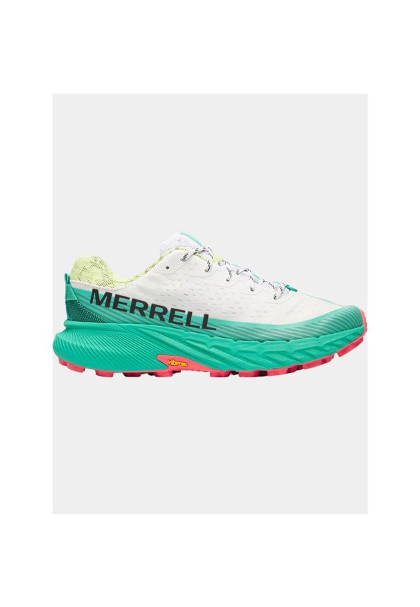 Męskie buty do biegania w terenie Merrell Agility Peak 5. Kolor: biały, wielokolorowy, niebieski