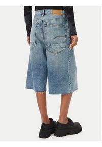 G-Star RAW - G-Star Raw Bermudy Patti D29024-D536 Niebieski Regular Fit. Kolor: niebieski. Materiał: bawełna #2