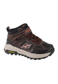 skechers - Buty trekkingowe dla chłopca, Skechers Fuse Tread-Trekor. Kolor: brązowy. Model: Skechers Sport. Sport: turystyka piesza