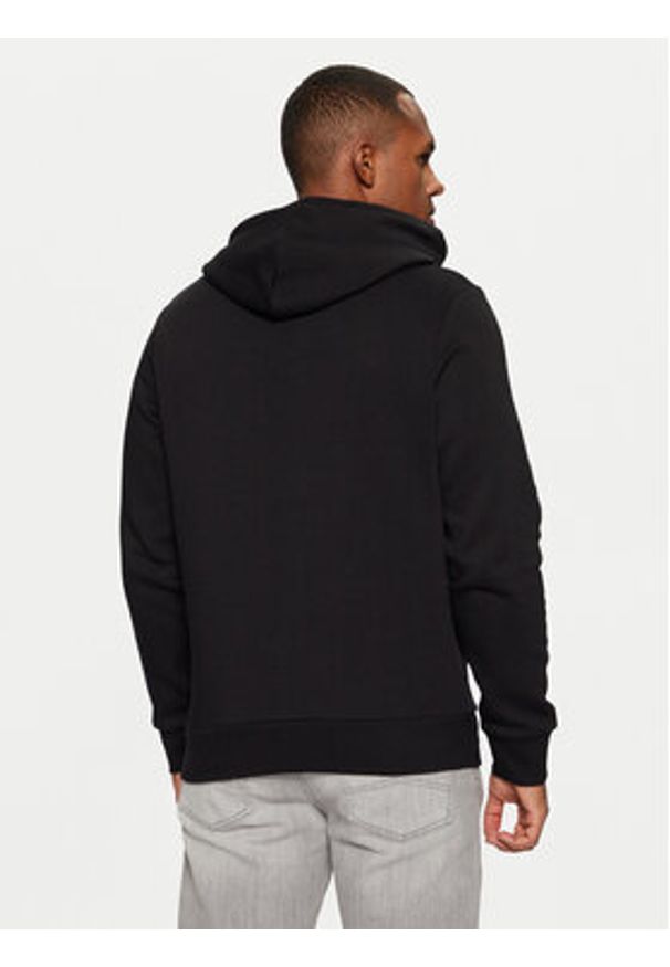 Jack & Jones - Jack&Jones Bluza Corp Logo 12152840 Czarny Regular Fit. Kolor: czarny. Materiał: syntetyk, bawełna