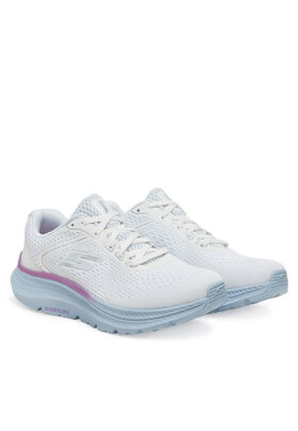 skechers - Skechers Buty do biegania Go Run Consistent 2.0 128607/WBL Biały. Kolor: biały. Materiał: materiał. Sport: bieganie