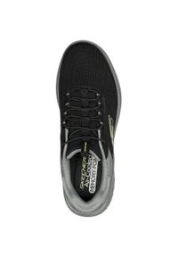 skechers - Adidasy Skechers Bounder 2.0 - Anako, Mężczyźni. Kolor: czarny. Materiał: materiał. Sport: fitness