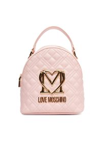 Love Moschino - Plecak LOVE MOSCHINO. Kolor: różowy