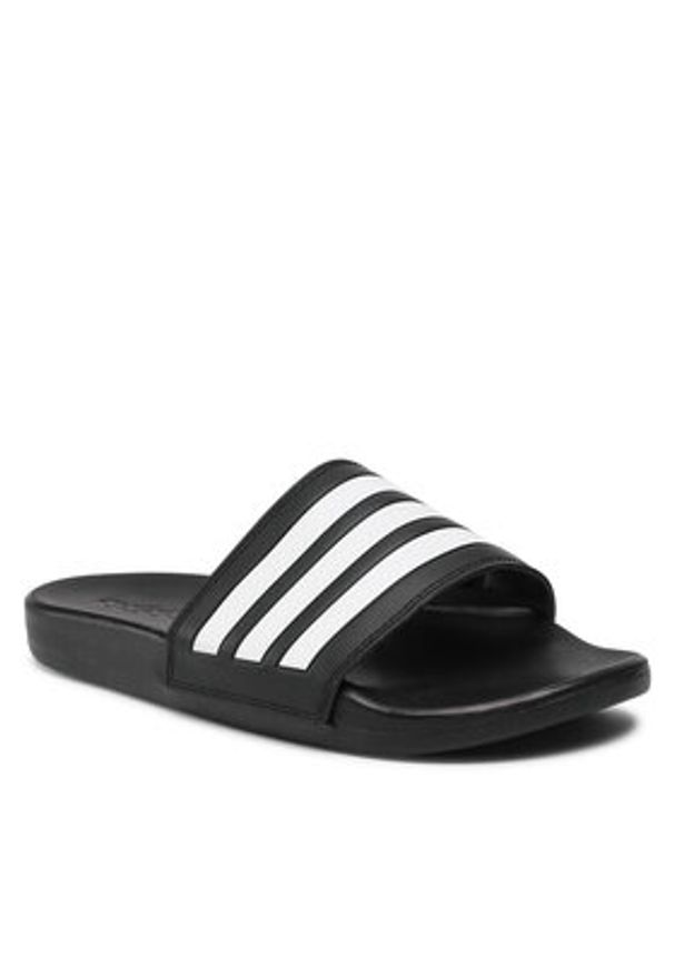 Adidas - adidas Klapki adilette Comfort GZ5891 Czarny. Kolor: czarny. Materiał: skóra