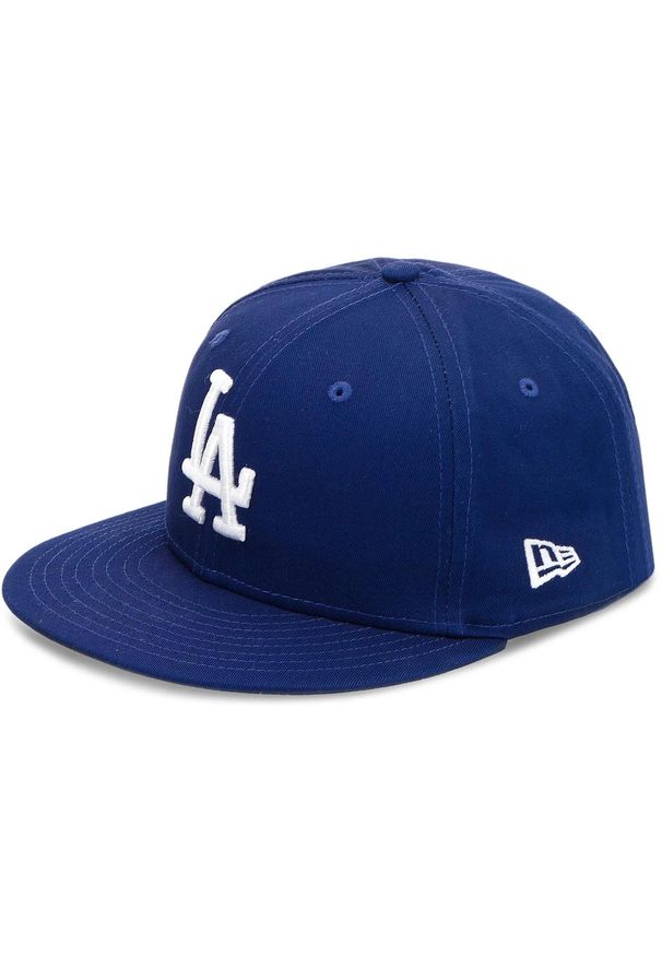 Czapka New Era Los Angeles. Kolor: niebieski, biały, wielokolorowy. Materiał: bawełna, materiał. Styl: sportowy
