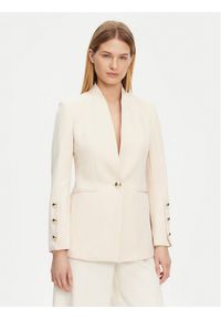 Rinascimento Marynarka CFC0122856003 Beżowy Regular Fit. Kolor: beżowy. Materiał: syntetyk #1