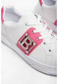 Blugirl Blumarine - Sneakersy skórzane BLUGIRL BLUMARINE. Materiał: skóra. Wzór: aplikacja #4