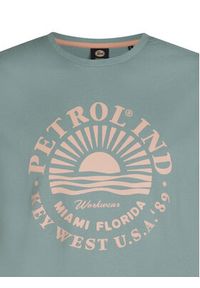 Petrol Industries T-Shirt M-1050-TSR127 Niebieski Regular Fit. Kolor: niebieski. Materiał: bawełna #4
