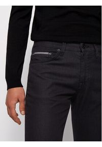 BOSS - Boss Spodnie materiałowe Delaware3-1-20+ 50435156 Czarny Slim Fit. Kolor: czarny. Materiał: bawełna #3