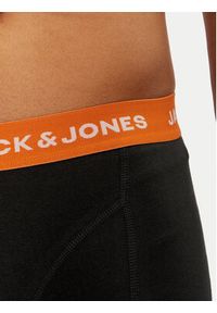 Jack & Jones - Jack&Jones Komplet 3 par bokserek Solid 12259087 Czarny. Kolor: czarny. Materiał: bawełna #12