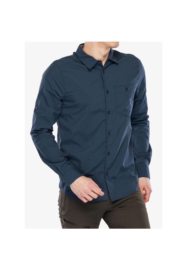 CRAGHOPPERS - Koszula podróżnicza męska Craghoppers NosiLife Nuoro LS Shirt II. Kolor: niebieski