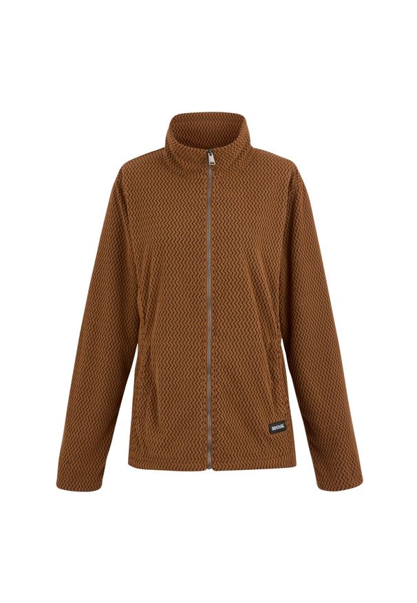 Regatta - Bluza Damska Heidy Z Pełnym Zamkiem Błyskawicznym. Kolor: brązowy. Sezon: zima. Styl: sportowy. Sport: turystyka piesza