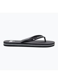 Japonki plażowe męskie Quiksilver Molokai Core. Okazja: na plażę. Kolor: czarny