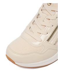 Nine West Sneakersy CEO-AMINA-02 Beżowy. Kolor: beżowy. Materiał: materiał #3