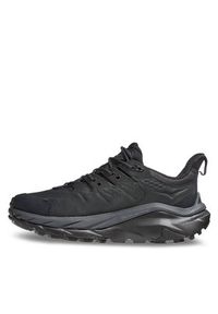 HOKA - Hoka Trekkingi Kaha 2 Low GTX GORE-TEX 1123190 Czarny. Kolor: czarny. Materiał: nubuk, skóra. Technologia: Gore-Tex. Sport: turystyka piesza #4