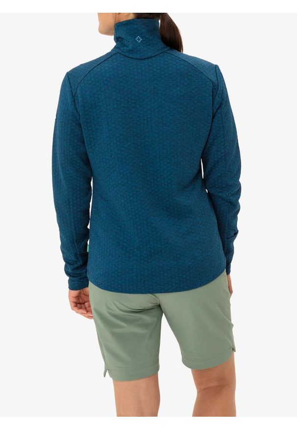Bluza polarowa damska Vaude Skomer Hiking SC Jacket. Kolor: zielony. Materiał: polar