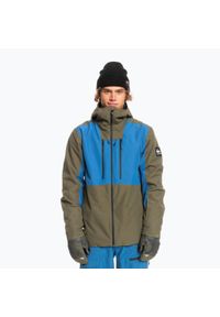 Kurtka snowboardowa męska Quiksilver Muldrow. Kolor: zielony. Sport: snowboard
