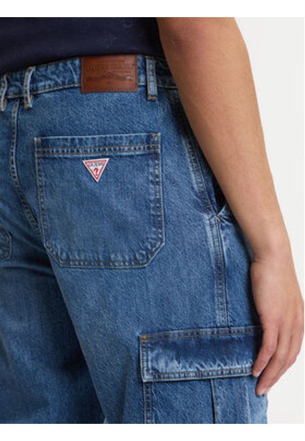 Guess Jeans Jeansy M5RA88 D5M53 Niebieski Relaxed Fit. Kolor: niebieski